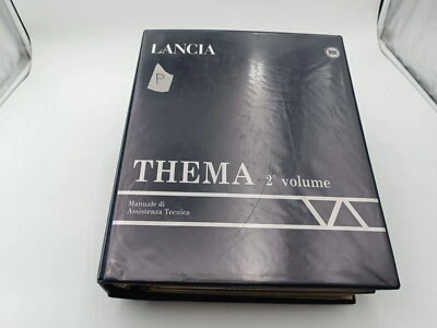 Manuale officina Lancia Thema 2^ serie gamma 88 vol. 2 con appendice carrozzeria - Immagine 1 di 4