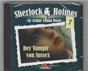 CD - SHERLOCK HOLMES - FOLGE 7 Der Vampir von Sussex Neu + OVP maritim - Bild 1 von 2