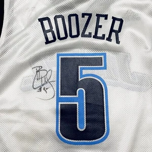 Utah Jazz - signiertes Carlos Boozer Adidas Kinder Trikot - Medium - Bild 1 von 9