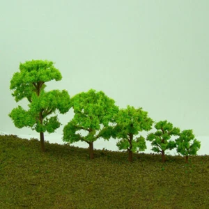 20Pcs Sand Table Building Model ABS Banyan Tree Railway Micro Landscaping Decor - Picture 1 of 11