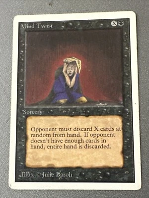 Mind Twist Unlimited X1 Played Cond See Pics Front Back - Image 1 of 4