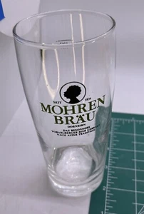 Mohren Brau Export Bier 1/2 Pint Glas Österreich Brauerei - Bild 1 von 4