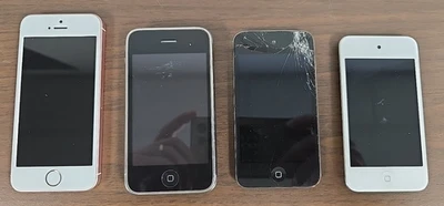 Mixed Lot of 4 - Apple iPhones & iPod - Untested/Sold As Is - Image 1 of 4