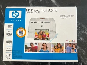 HP Photosmart A516 Digital Photo Inkjet Printer - Picture 1 of 4