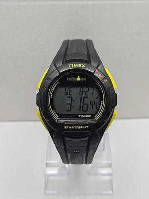 Reloj Timex Ironman Clásico 10 Vueltas 43mm Indiglo WR100M Nueva Batería Cuarzo Para Hombre Foto 1 de 4