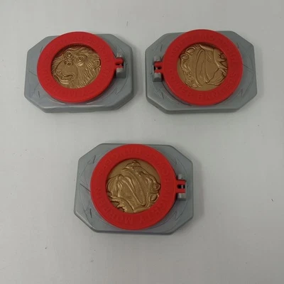 Lote De 3 Morphers De Película De Colección McDonalds Power Rangers Con 9 Monedas Foto 1 de 4