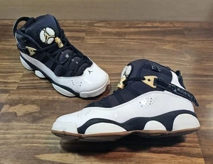 ๐ฅ๐Nike Air Jordan 6 RINGS GS Black Gold (323399-100) Boys Size 6Y - Picture 1 of 7