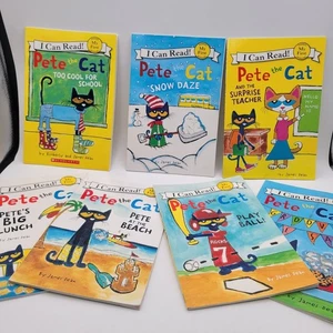 Pete die Katze von James Dean Level 1 Anfänger Posten von 7 Büchern - RB022 - Bild 1 von 8