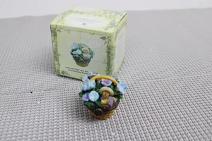 Boyds Longaberger Collectors Club May Mini MORNING GLORY Cesta con MOLLY NOS - Imagen 1 de 7