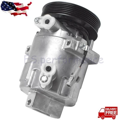 Компрессор переменного тока с 6-канавочным шкивом для Mitsubishi Mirage Mirage G4 2017-2022 - Изображение 1 из 4