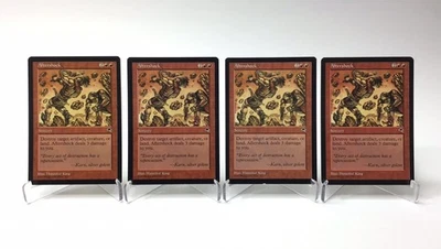 (4) Magic: The Gathering Aftershock MTG Tempest Vintage 1997 MP  - Image 1 of 2
