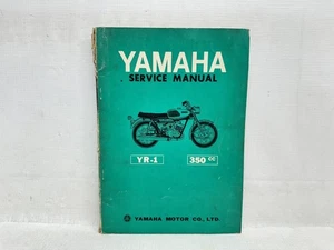 Yamaha YR-1, 350cc Motocicletas ORIGINAL OEM Manual de Tienda/Servicio - Imagen 1 de 9