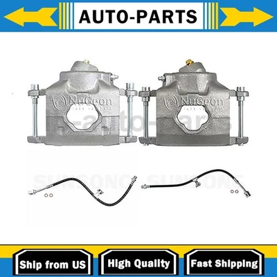 Pinza de freno delantera con mangueras lado conductor pasajero se adapta a Chevrolet G30 4,8 L_ Foto 1 de 4