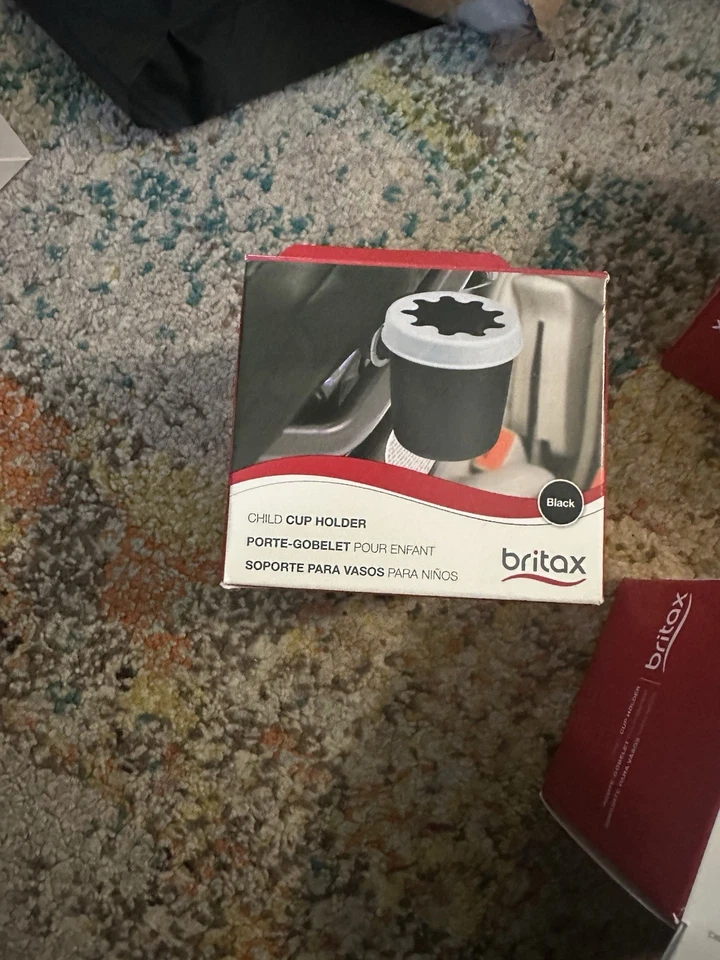 Новый Britax черный детский подстаканник сделано в США - Изображение 1 из 3
