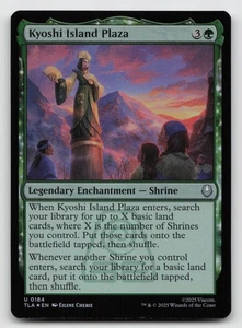 Kyoshi Island Plaza U Avatar: The Last Airbender 184 NM - Picture 1 of 2