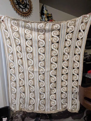 Manta afgana colcha hecha a mano vintage rara de subasta y nunca antes usada Foto 1 de 2