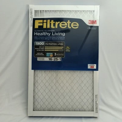 Filtrete Ultimate Allergen 16x25x1 Air Filter 1900 MPR 2-Pack - Image 1 of 4