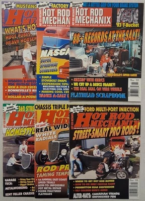 Hot Rod Mechanix Magazine 1995 Full Year Lot Set Of 12 Issues Like New Condition - Image 1 of 4