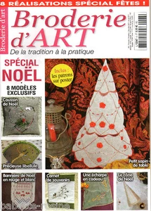 BRODERIE D'ART N°6 - Spécial NOËL / 8 modèles exclusifs - Picture 1 of 1