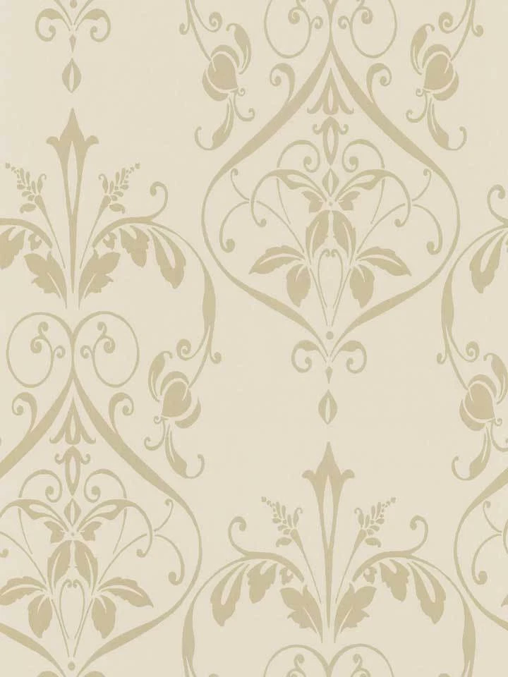 Papel pintado beige sobre beige elevado nuevo damasco sin pegar 45558949 / FD58949 Foto 1 de 1