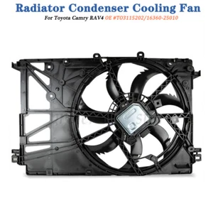 NEW 1636025010 For Toyota Camry 2.5L Engine 2018-2020 Radiator Cooling Fan Assy - Picture 1 of 8