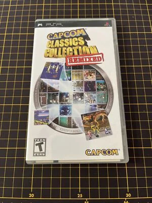 Capcom Classics Collection: Reloaded (Sony PSP, 2006)W/MANUAL CIB TESTED Working - Image 1 of 3