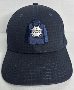 Adidas Golf Members Bounce Adjustable Snapback Hat Cap Navy Dark Blue - Picture 1 of 8