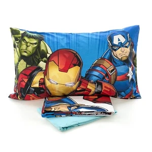 Avengers Bettwäsche Einzelbett komplett Marvel One Square reine Baumwolle 100% - Bild 1 von 7