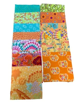 28 Cuadrados de Tela de Acolchado Precortada 5" Patrones Brillantes y Colores Algodón Patchwork Foto 1 de 4