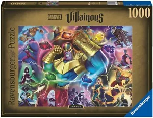 Ravensburger Puzzle 1000pc - Marvel Villainous Thanos - Picture 1 of 3