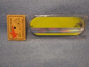 Gold Star Silver Horde herring dodger 6" salmon trout lure flasher attractor. - Picture 1 of 6