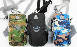 Sports Armband Running Jogging Gym Arm Band Pouch Holder Bag Case For Cell Phone - Picture 1 of 11