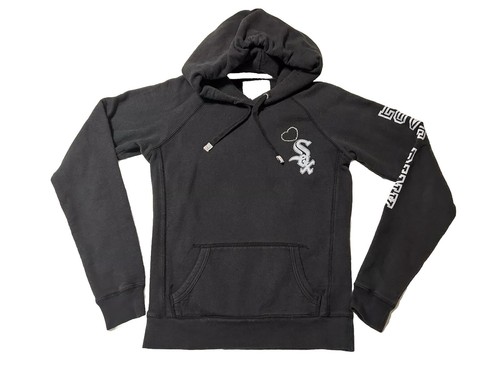 UNDERCOVER ⚾️Felpa con cappuccio vintage Victoria’s Secret ROSA Bling Chicago White Sox XS