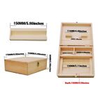 Stash Box With Rolling Tray 4 Compartments Safe Storage Wooden Smoking Box Bhc