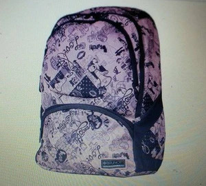 BRUNOTTI DAMEN GROSSER RUCKSACK gepolstert Laptop ÄRMEL MEHRERE TASCHEN in Doodles Pink - Bild 1 von 1