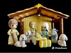 Brand New Precious Moments Nativity Playset by Avon 2002 F611221 RARE
