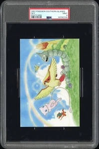 Charizard Mew Dragonite Southern Islands Pokemon Card Postcard 2001 PSA 9 POP 4 - Picture 1 of 6