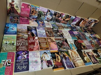 Lot of 20 HISTORICAL ROMANCE Paperback Books Popular Love RANDOM UNSEARCHED MIX - Image 1 of 4