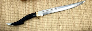 WILD CUSTOM HANDMADE 25 INCHES LONG IN HIGH POLISHED STEEL HUNTING PERFECT SWORD - Picture 1 of 1
