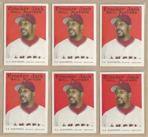 Lot of (6) 2004 Topps Cracker Jack VLADIMIR GUERRERO #81 HOF Angels FREE SHIP - Picture 1 of 1