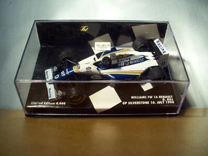 1/43 MINICHAMPS 430 940104 WILLIAMS RENAULT FW16 GP SILVERSTONE 1994 DAMON HILL - Picture 1 of 4
