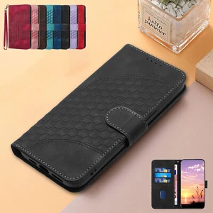 Flip Leather Wallet Case Cover with Strap For Oneplus Ace2V Nord CE CE3 CE4 Lite - Picture 1 of 20