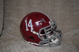 JALEN MILROE ALABAMA CRIMSON TIDE SIGNED/AUTOGRAPHED MINI HELMET W/COA - Picture 1 of 3