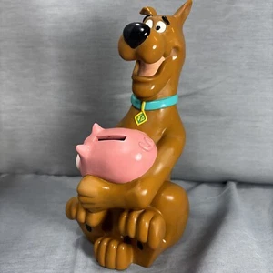 Vintage 1998 Scooby-Doo Hanna Barbera Piggy Bank Used - Picture 1 of 5