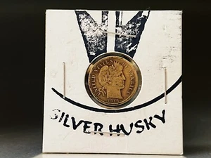 1914D Barber Dime VG+ 90% Silber - Bild 1 von 21