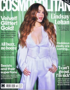 Cosmopolitan UK December 2022 Lindsay Lohan, Pitch Perfect Rewind, DJ Eliza Rose - Bild 1 von 20