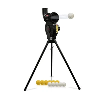 PowerNet Launch F-lite Baseball & Softball Pitching Machine, Speed Up to 90MPH - Image 1 of 4