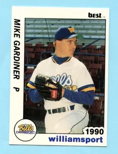 1990 Minor League Mike Gardiner - Williamsports Bills - Box 153 - Picture 1 of 1