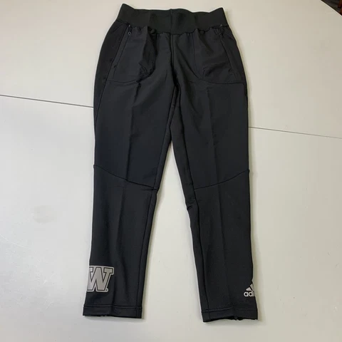 New Adidas University Of Washington Huskies Sweatpants Active NCAA Team Issue S Cover