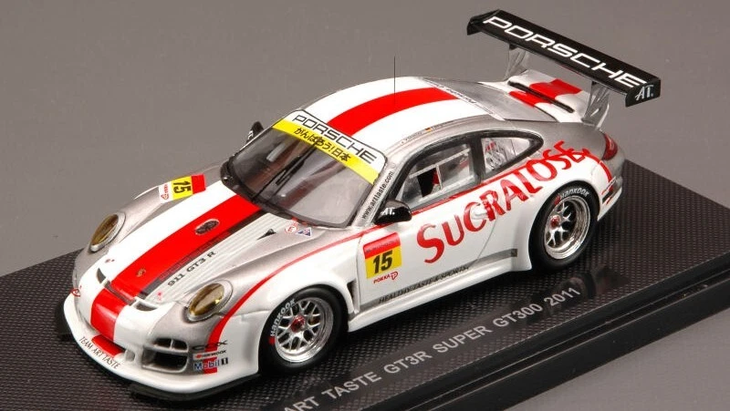 Ebbro PORSCHE 911 997 GT3 R N.15 SUPER GT300  2011 SHIMIZU-BERGMEISTER 1:43 - Immagine 1 di 1